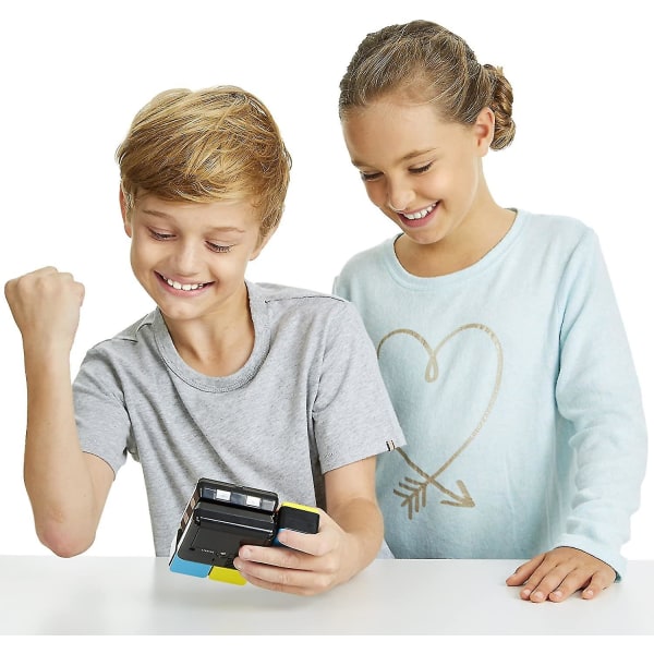 Elektroniskt handhållet spel| Leksaker|logik Spel Flipslide | 4 spellägen |leksak för barn pojkar och flickor | Rolig presentleksak för barn i åldrarna 6-12 år