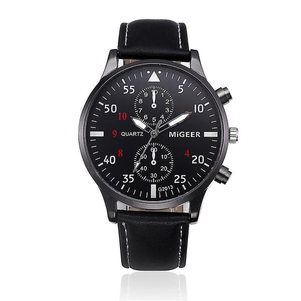 Klassisk Genève-mode Herrklocka Legering Watch Watch Man Present