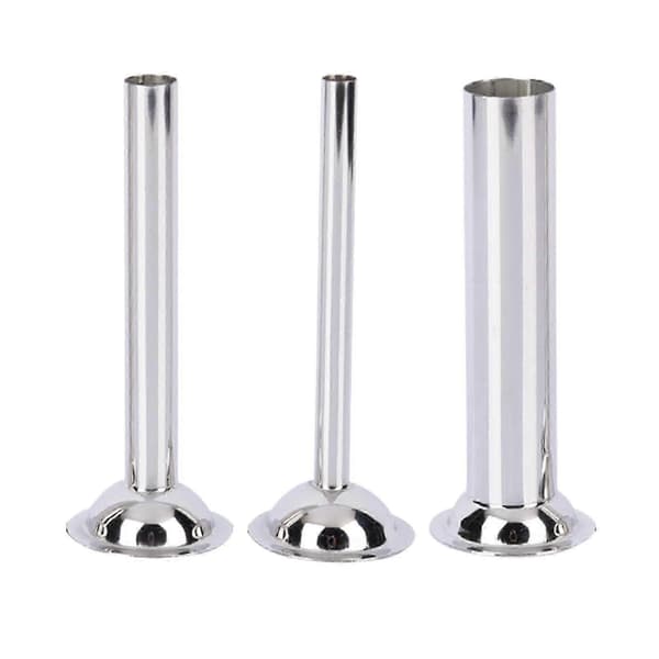 3 st korvstoppningsrör 12mm 19mm 32mm korvstoppningstrattar för kött