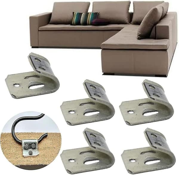 Møbelpolstring Fjederclips Møbelpolstring Fjederclips Møbelfjederclips Til Stol & Sofa Fjederreparation 20 stk.)