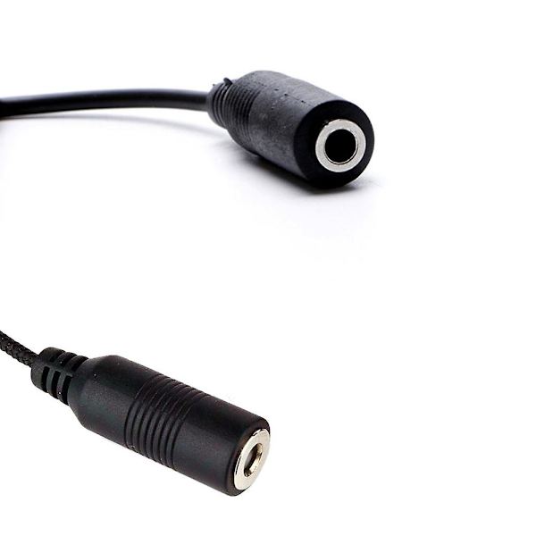 3,5 mm Mini USB Mikrofon Mic Adapterkabel För Gopro Hero 3 3+ 4 Kamera Black
