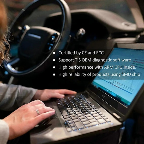 2024 MINI VCI TIS Techstream V18.00.008 TIS J2534 för Toyotas Inspektionskabel, 50% Rabatt