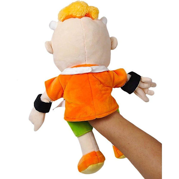Jeffy hånddukke tegneserie blød plyslegetøj, cosplay dukke dukke spil til børns gave Junior 40cm