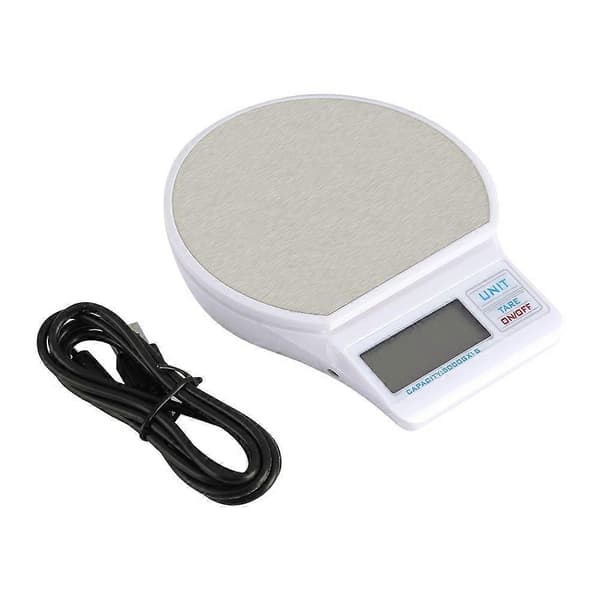 USB Digital Elektronisk LCD-display Smyckesvåg Kalibrering/Tarafunktion Matvågar