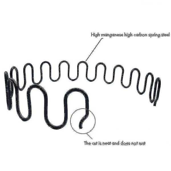 Erstatningssofastol fjærer møbler med klips, 40cm 45cm 50cm 55cm 60cm 50cm