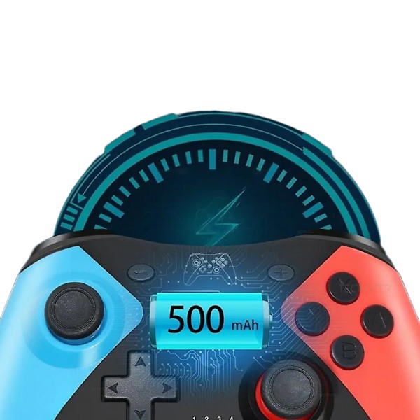 Trådlös Handkontroll Kompatibel med Nintendo Switch, Stöder Bluetooth-Gamepad för Switch Oled/Switch Lite/Android-Telefon PC