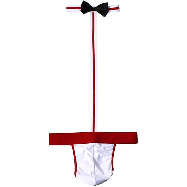Mankini Beach badkläder hängslen stringtrosa Servitör Borat Underkläder G-strings & stringtrosor-ååå