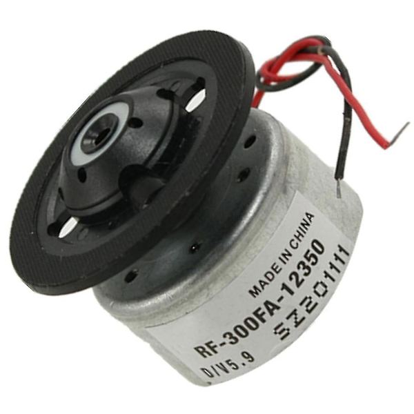 RF-300FA-12350 DC 5.9V Spindelmotor til DVD CD Afspiller Sølv+sort