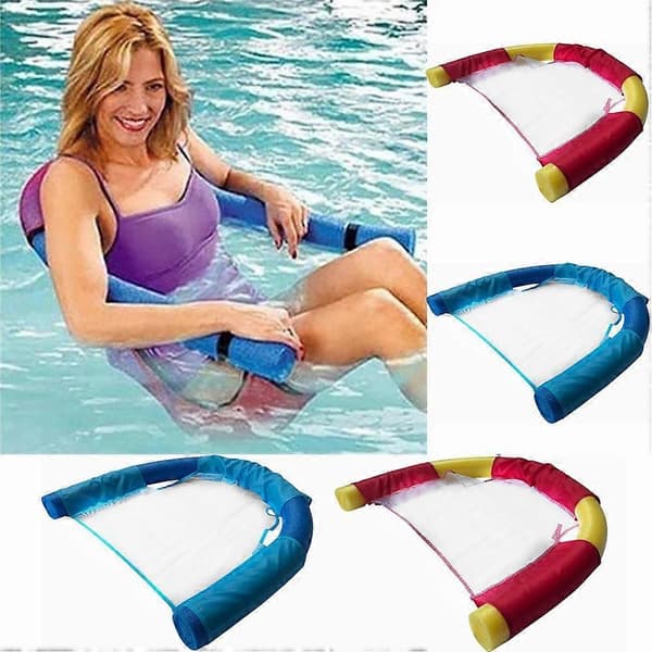2 st Simmande Flytstolar Pool Flyter Hopfällbara Pool Flytstolar Loungestol