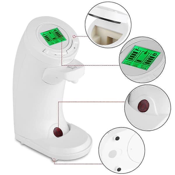 LCD-display Automatisk Beröringsfri IR-sensor Tvålvätskedispenser