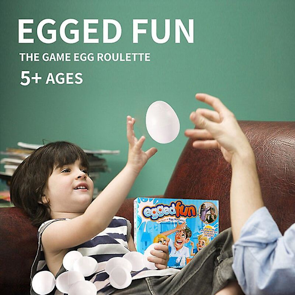 Äggroulett Spel Förälder-barn Interaktiv Rolig Gadget Leksaker Rolig Ägg-på Brädspel För Barnpresenter