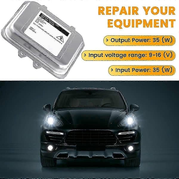 Xenon frontlys ballast 5DV009720-00 kontrollenhet Silver