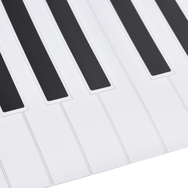 Klassisk version 88 Keyboard Piano Finger Simulering Övningsguide Lärohjälp Nottabell för B International Version