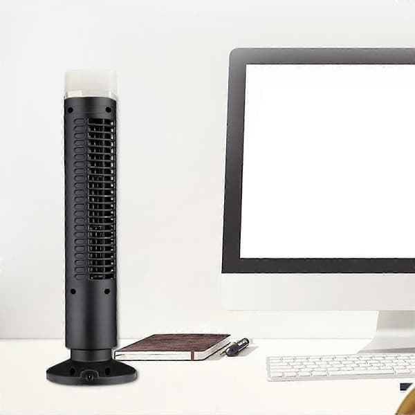 Tårnvifte LED Bladeless Vifte 2025 Black Free Size