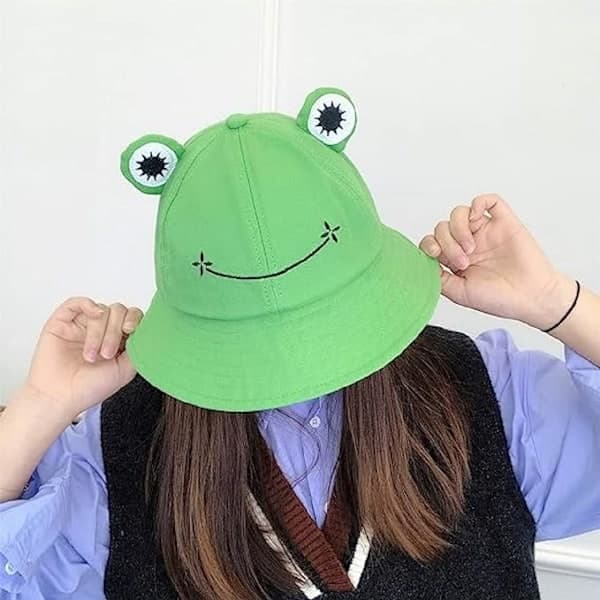 Groda Bob Hat til Voksne, Groda Bob Voksenhat, Fiskerhat, Bomuldshat