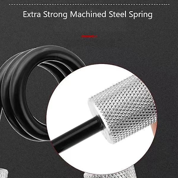 Handgreppsförstärkare Set med 3 (100lb, 200lb, 300lb) Metallgreppstyrka Tränare Handled Underarm Str