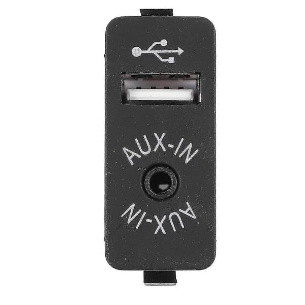 Bil USB AUX-stik AUX-indgangsstikadapter til E81 E87 E90 F10 F12 E70 X4 X5 X6