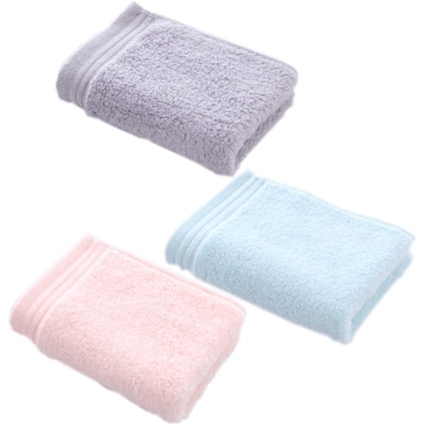 IC 3-pack frottéhanddukar, 25 x 50 cm, badlakan, ansiktshandduk, gästhandduk