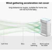 USB bordventilator, bærbar aircondition, vandkølet bordventilator