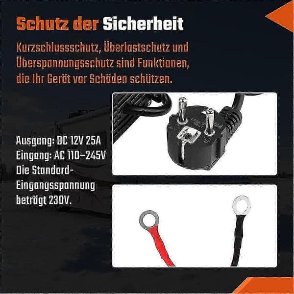 240V til 12V Strømforsyningsadapter Transformer Strømforsyningsadapter til 5-8 KW Luftvarmer til Campingvogn