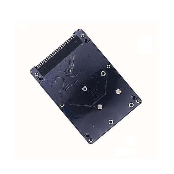 mSATA til 2,5 tommer 44-bens IDE HDD SSD Adapter mSATA til PATA Konverter Adapterkort med etui