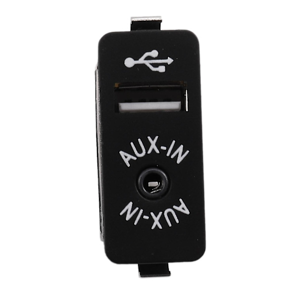 Bil USB Aux In Plug Auxiliary Input Socket Adapter För E81 E87 E90 F10 F12 E70 X4 X5 X6
