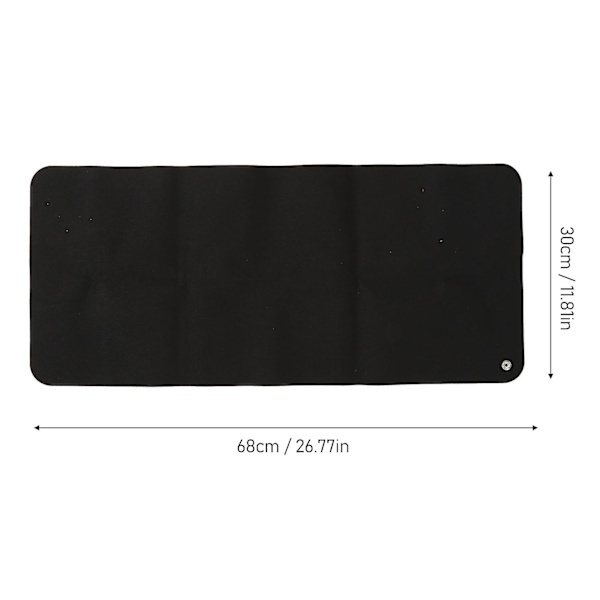 Jordingsmatte Stor Svart Jording Pad For Eldre Fotterapi Lindrende Angst