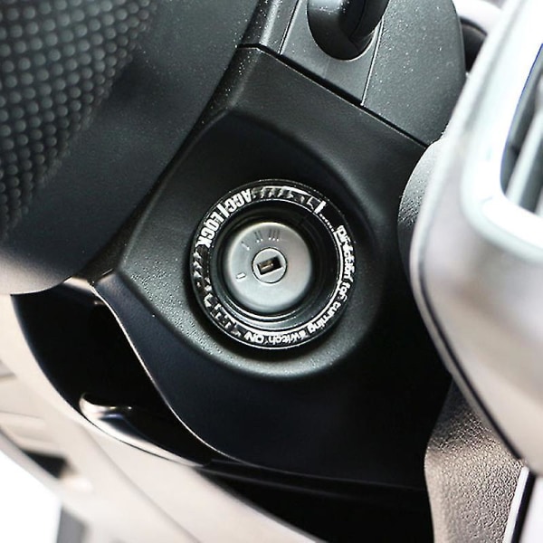 För Ford Focus 2 3 Mk2 Mk3 Escape/kuga/fusion/mondeo Bil Tändningsnyckel Hålströmbrytare Ring Circle Cover Stickers Garnering Tillbehör