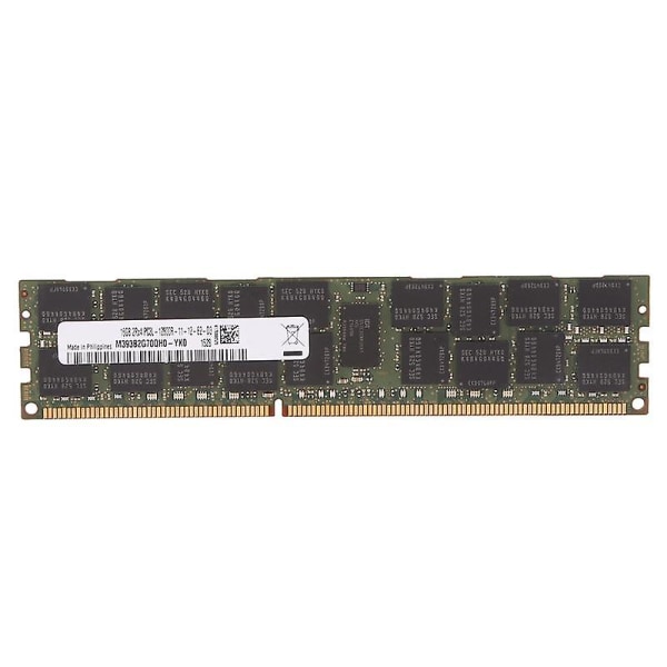 DDR3 16GB 1600MHz RECC RAM PC3-12800 Hukommelse 240-pin 2Rx4 1.35V Reg ECC RAM Hukommelse til X79 X58 Bundkort