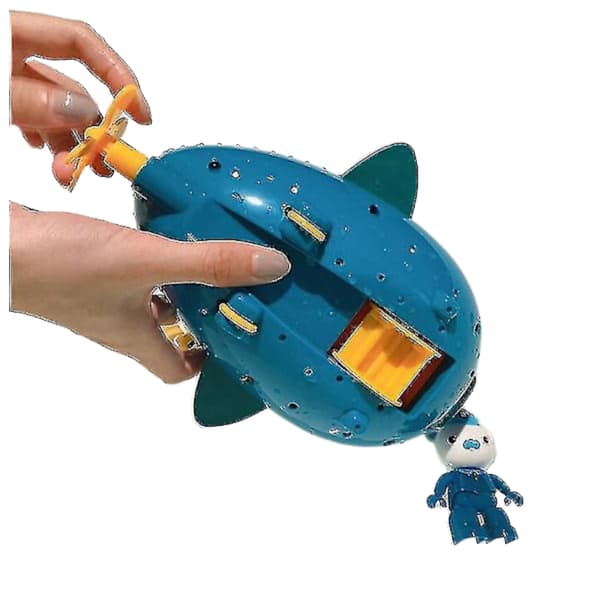 Octonauts Ubåtleke med Lysende Fiskebåtfigur for Barn Bursdagsgave[JUN]