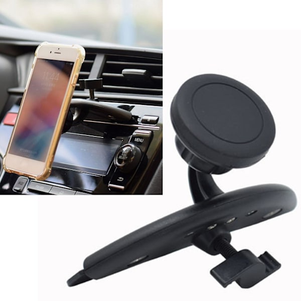 Fornnerg Universal Car CD Player Slot Magnetic Mount Holder Compatible Iphone iPad Tablet GPS