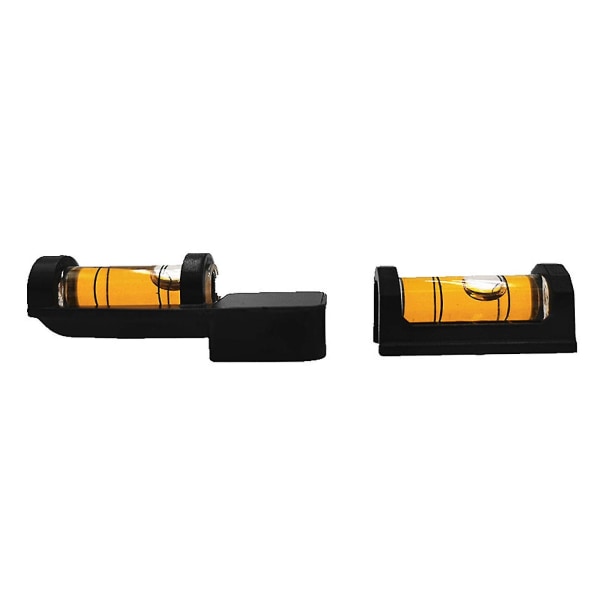 2 st/set Magnetisk vapensmeds vattenpass kikarsiktesmontering Nivelleringsverktyg Magnetiskt vattenpass