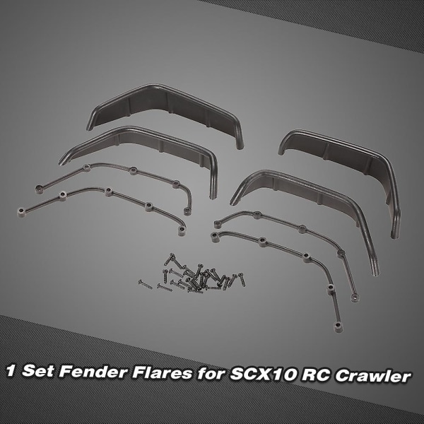 1 Set Rc Crawler Skärmbreddare För 1:10 Axial Scx10 Rc4wd D90 D110 Delar