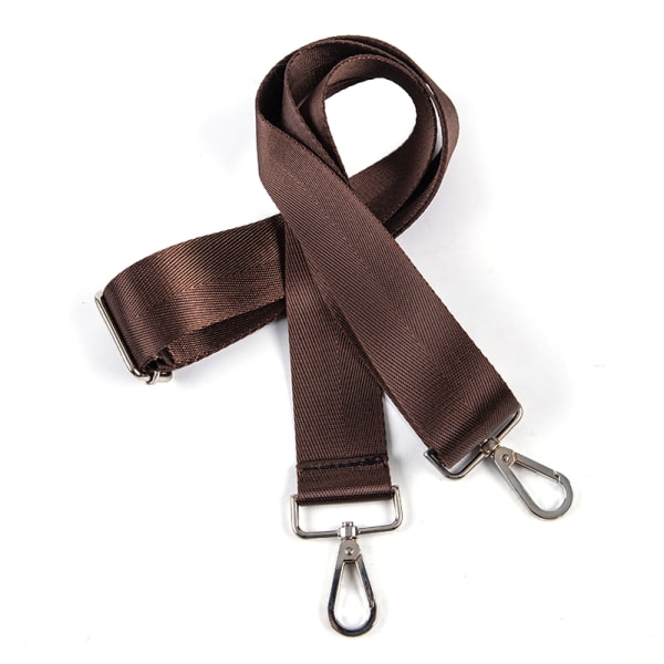 80-140CM Byt axelrem Coff Coffee Silver buckle