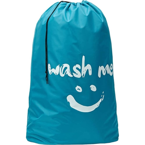 Wash Me -matkapyykkilaukku, konepestävä likaisten vaatteiden organizer, tarpeeksi suuri 4 pyykkikerralle, helppo asentaa pyykkipussi tai kori, Li
