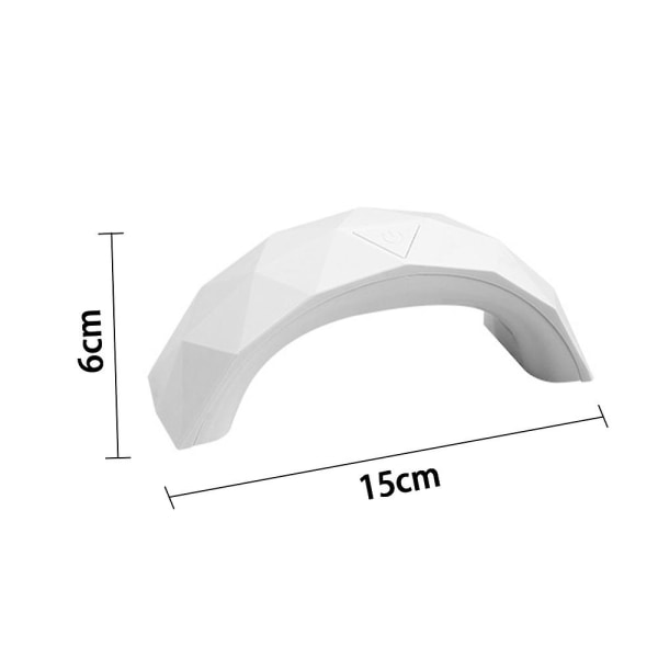 Mini Uv Led neglelampe, professionel negletørrermaskine, bedste gel Uv led neglelampe til negle- og tåneglebaserede lak