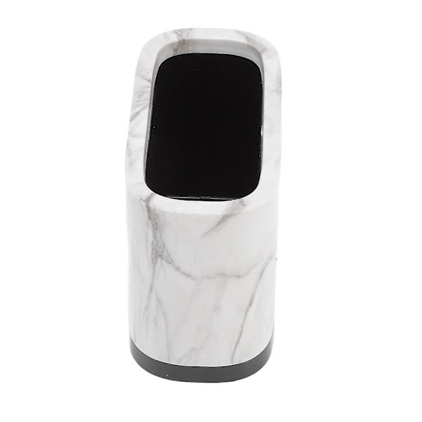 Minimalistisk makeupbørsteholder i marmor mønster til opbevaring af kontorartikler
