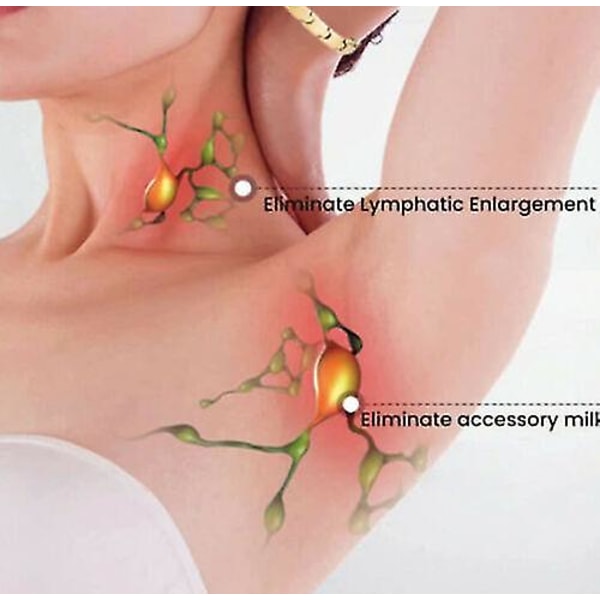 Lymph Drainage Magneettinen rannekoru Terapeuttinen laihtuva rannekoru edistää verenkiertoa Gold