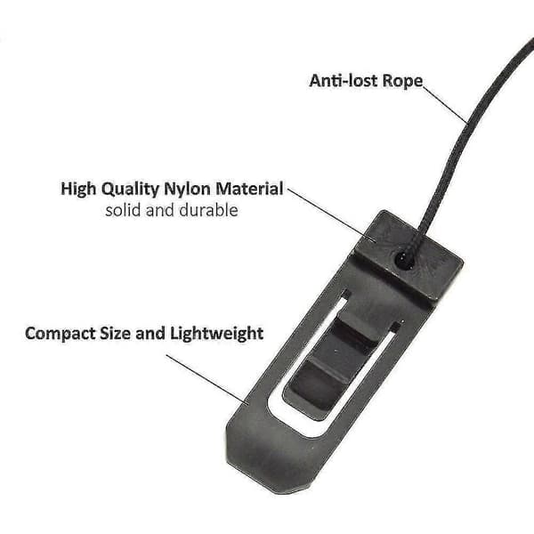 4 stk. SUP Split Surfer Paddleboard Fin Clip, Nemt at bruge vandseparatorclip til paddleboard og surfboard