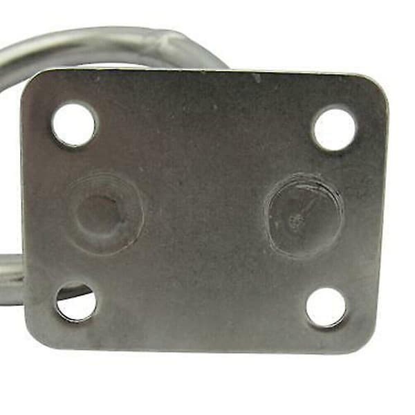 Marine ögleplatta båttillbehör båt hyttdäck hårdvara delar (silver) (1 st)