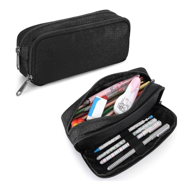 Case med stor kapacitet Oxford Storage Pouch Marker Case Enkel pappersväska Skolkontor O