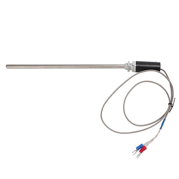 M12 Sondtyp Termoelement K Typ Rostfritt Stål Temperatursensor Temperaturprob 1m