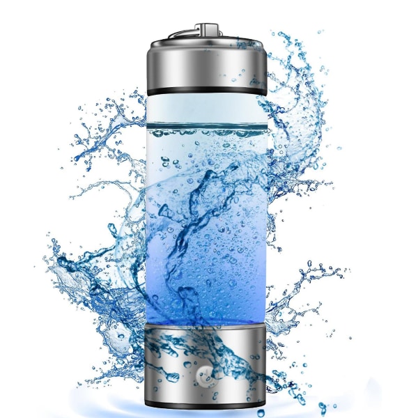 420ML Hydrogenvannkopp Bærbar USB-lading Elektrolyse Vannflaske Generator for Hjem Kontor Reise