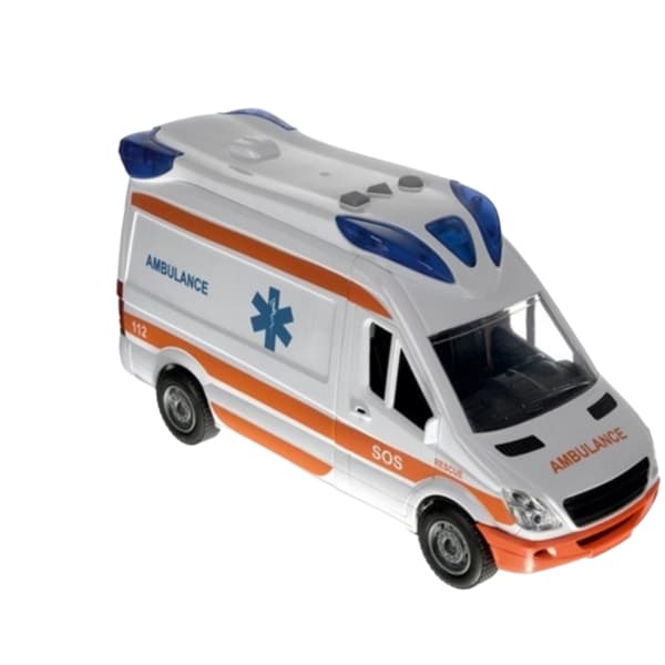 Legetøjsambulance Kompatibel med Store Mærker [JUN] 760