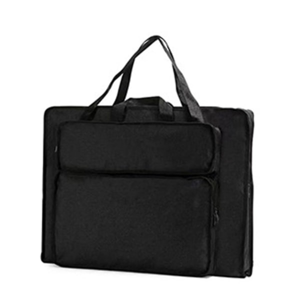 4k/8k Art Portfolio Bag Vanntett Art Shoulder Bag Tegnebrett Bag Gift Black 8k