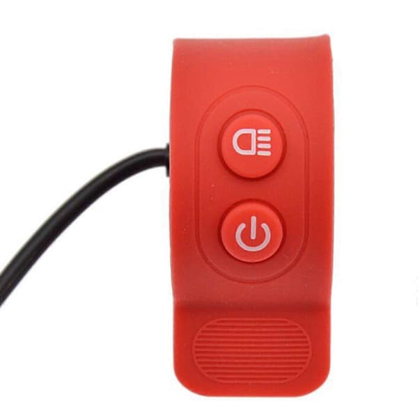 Elektrisk scooter cykel accelerator til X6 X7 X8 hastighedsregulator kontakt E-scooter E-cykel tilbehør Red