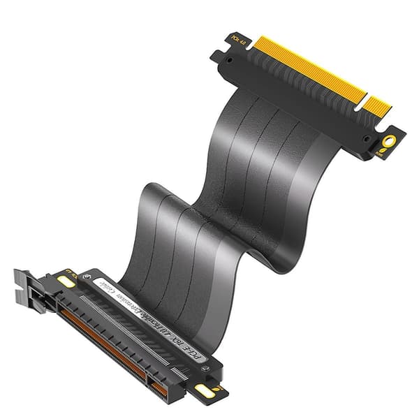 PCIE 4.0 16X Jatkekaapeli Nopea GPU Riser-kaapeli PCI Express -portilla GPU-jatkekaapelille