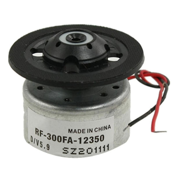 Rf-300fa-12350 Dc 5.9v spindelmotor til dvd cd-afspiller Sølv+sort