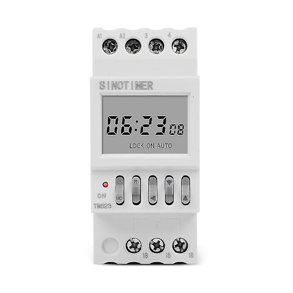Digitalt Astronomisk Timer Switch Indendørs Timer Med Astronomisk Ur 220v