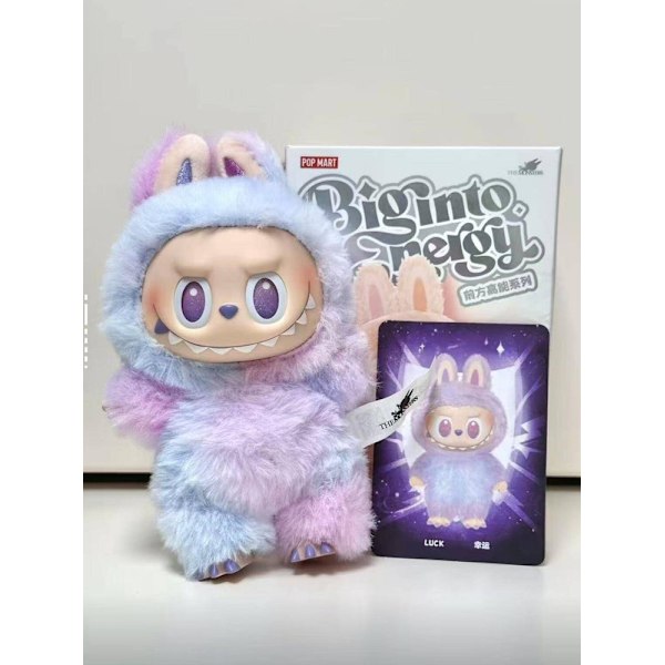 THE MONSTERN Vinyylipehmo Labubu3.0 Front High Energy Series Blind Box Yksittäinen Blind Box (Voidaan avata Piilotettu Tyyli \"ID\") 17 cm 17